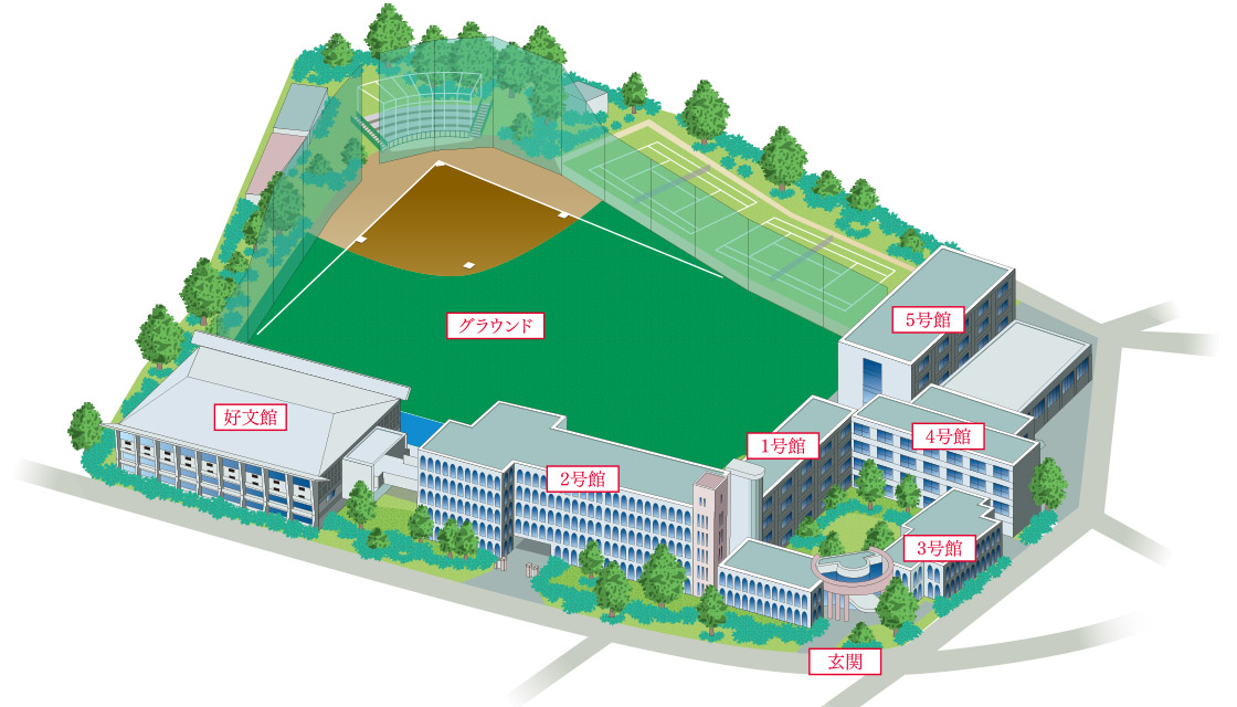 施設紹介 中京大学附属中京高等学校