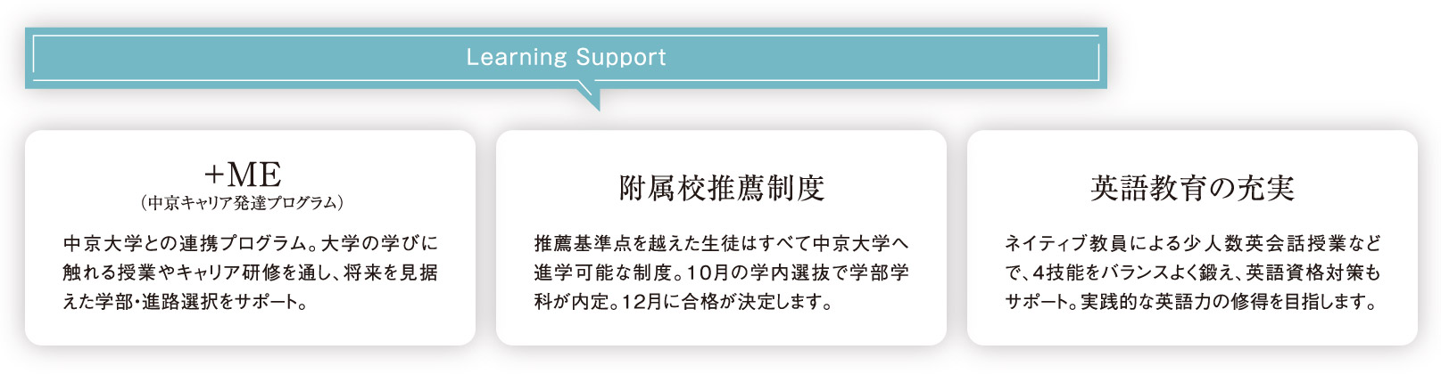 Learning Support