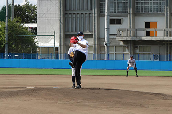 甲子園　中京大中京高校　グランドコート